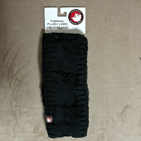 Thermal plush lined headband-Canada weather gear - Picture 1 of 8